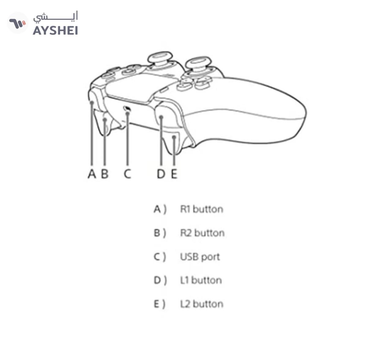 Sony DualSense Wireless Controller For PlayStation 5 - White-5-5