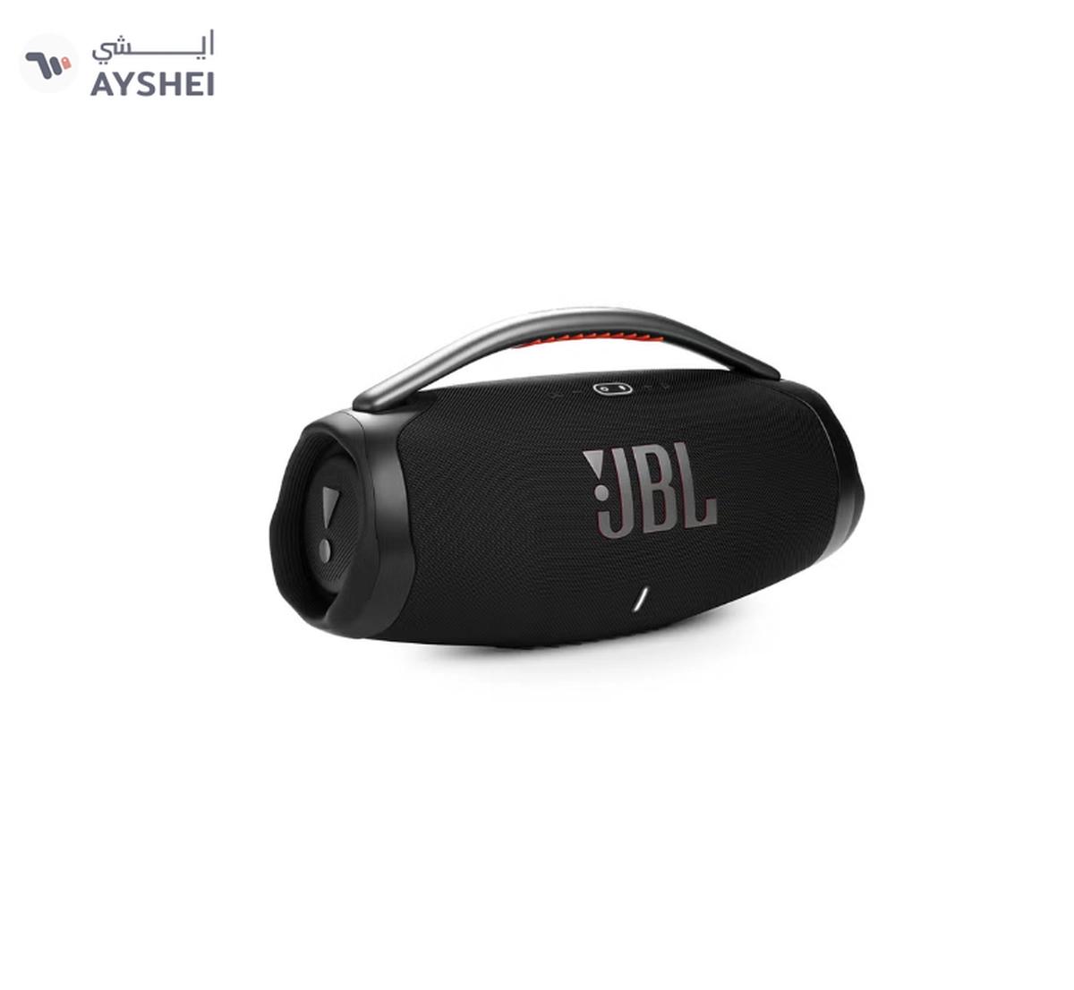 JBL Boombox 3 Portable Speaker With Massive Signature Pro Sound Black-3-3