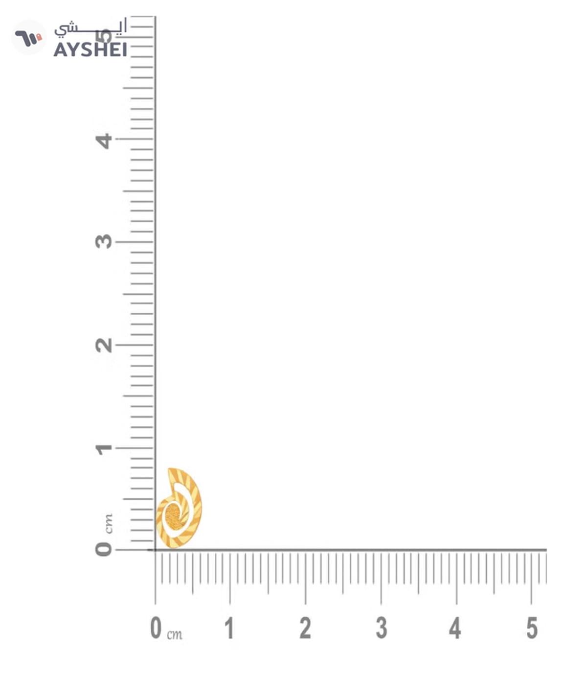 22KT 916 Gold Studs Earrings for Women AIER123-2-2