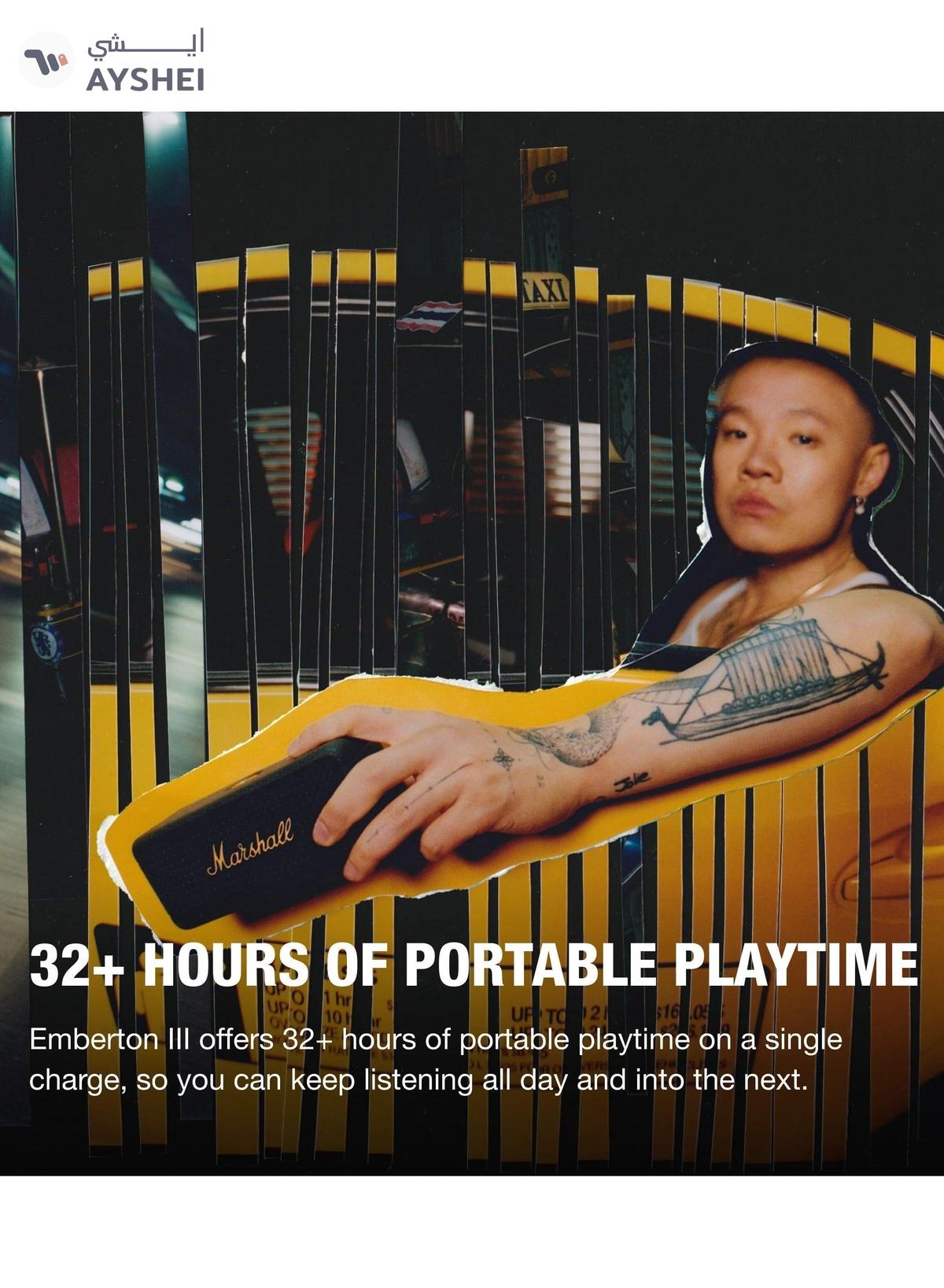 Marshall Emberton III Portable Bluetooth Speaker-1-portrait