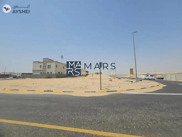 Residential corner plot in Al Hoshi