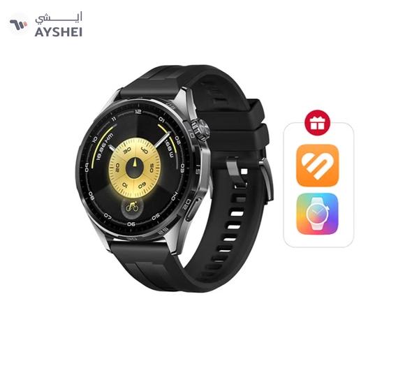 Huawei WATCH GT 6 46mm Smart Watch, 1.47'' Display, up to 21 days battery life, Compatible with iOS & Android