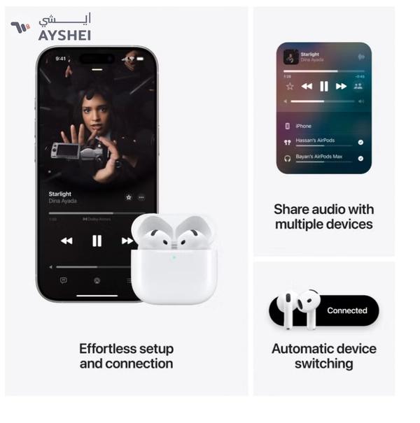 Apple AirPods 4 ANC Wireless Earbuds