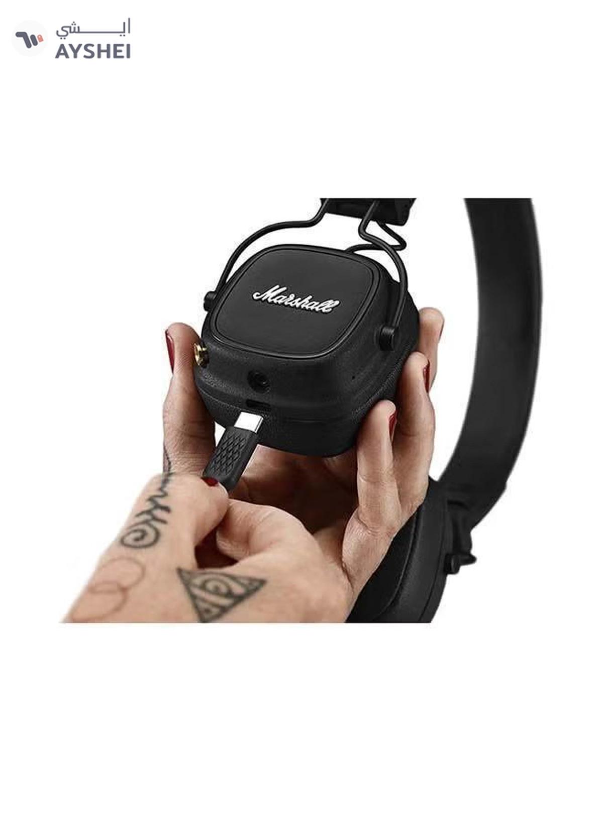 Marshall Major IV Foldable Bluetooth Wired/Wireless Headphone-4-4