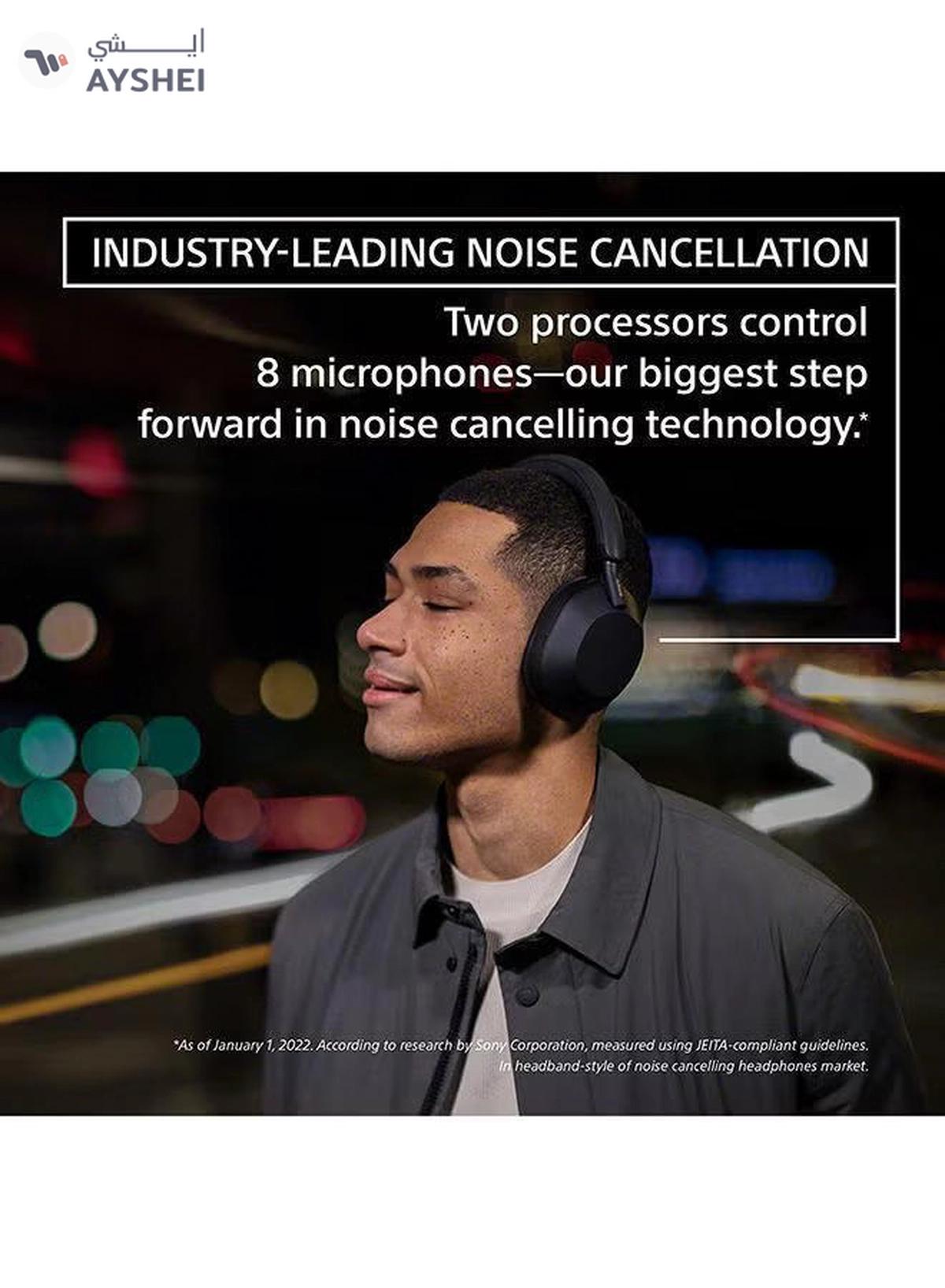 Sony WH-1000XM5 Wireless Noise-Cancelling Headphones Black-1-portrait