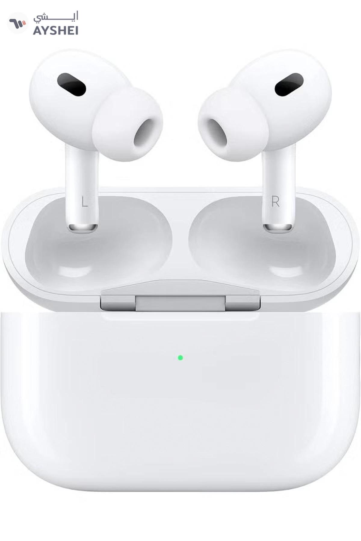 Apple AirPods Pro 3 Wireless Earbuds, Bluetooth Headphones, Active Noise Cancellation, Hearing Test, Hearing Aid,Hearing Protection features, Heart rate sensing during workouts, Live Translation, High-Fidelity Sound, H2 Chip, USB-C Charging - White-0-portrait
