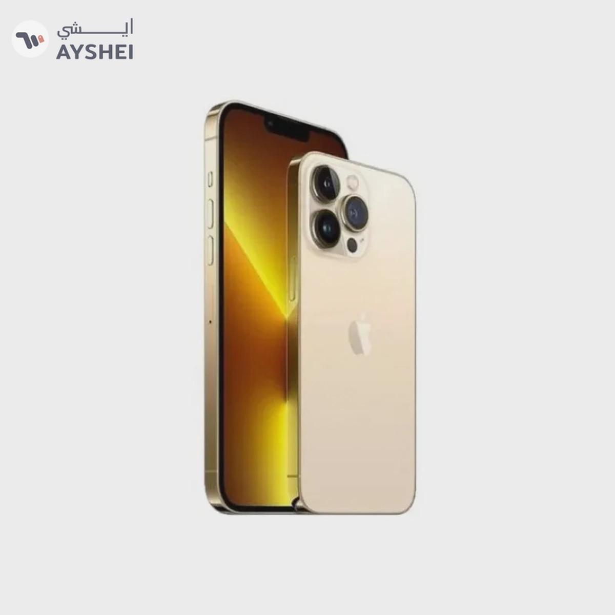 Excellent Renewed Apple iPhone 13 Pro 256 GB Gold 12 Months Warranty-1-1