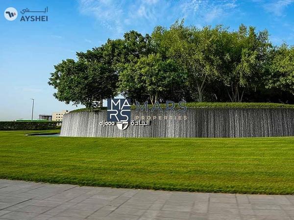 Prime plot Residential | In front of aljada IN MAIN STREET Prime location | G+7